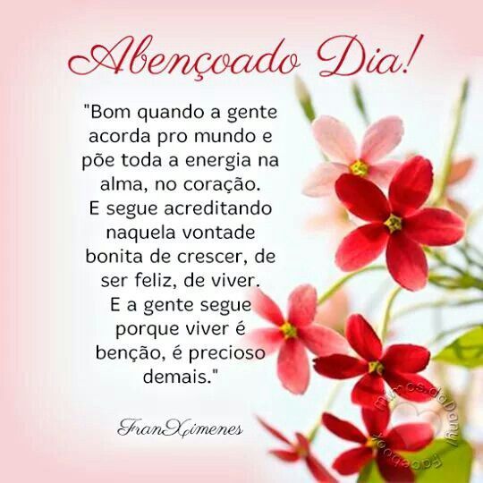 Abençoado dia