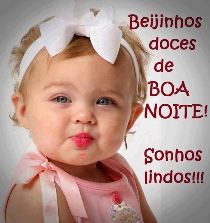 Beijinhos doces de boa noite