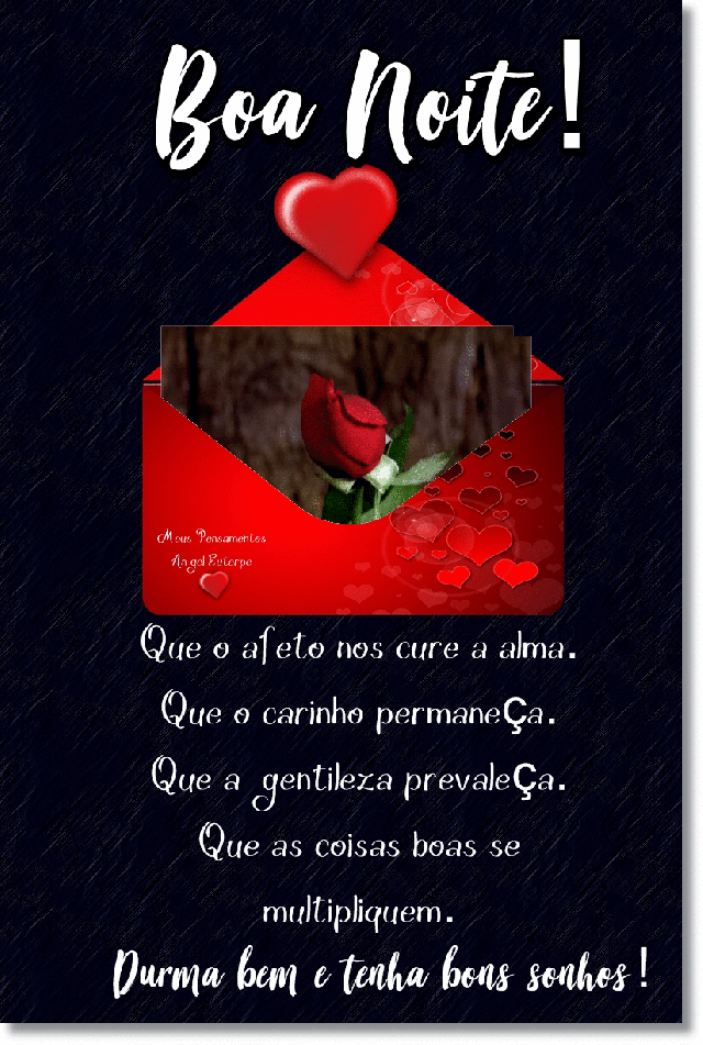 Boa noite, bons sonhos