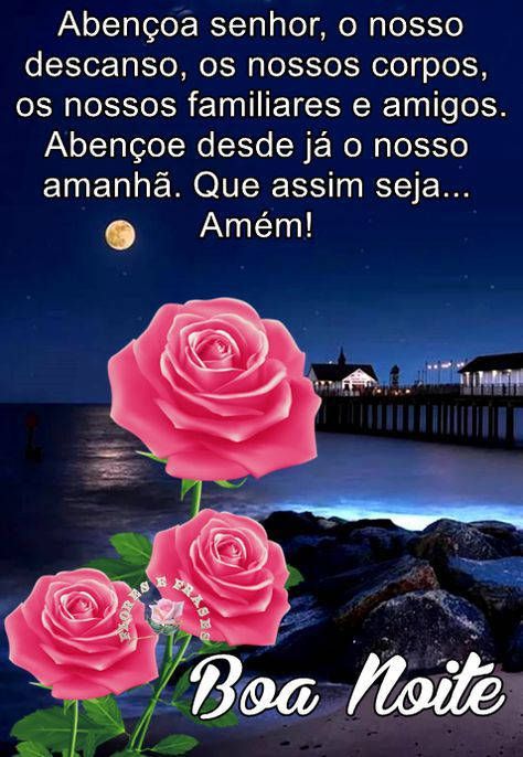 Boa noite com carinho