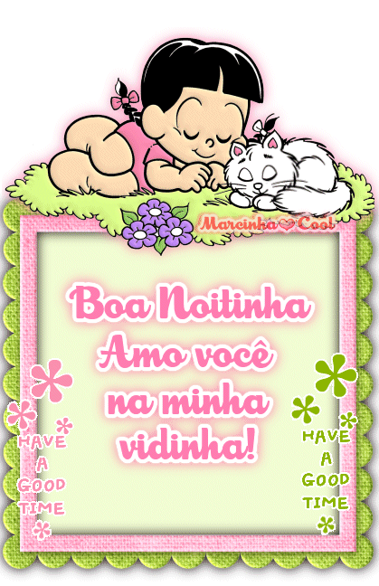 Boa noitinha, amo você