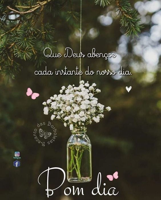 DEUS nos abençoe, bom dia!