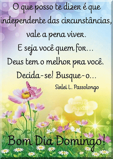 Deus tem o melhor pra você