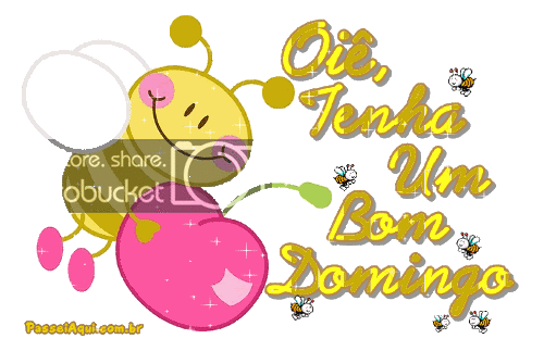 Oiê, tenha um bom domingo