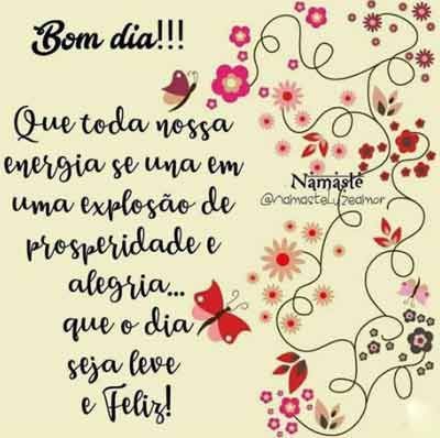 Prosperidade e alegria