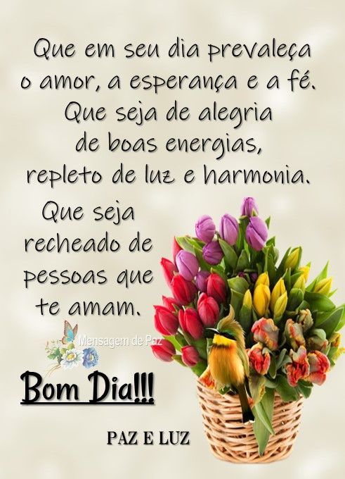 Mensagens de Bom dia Especial