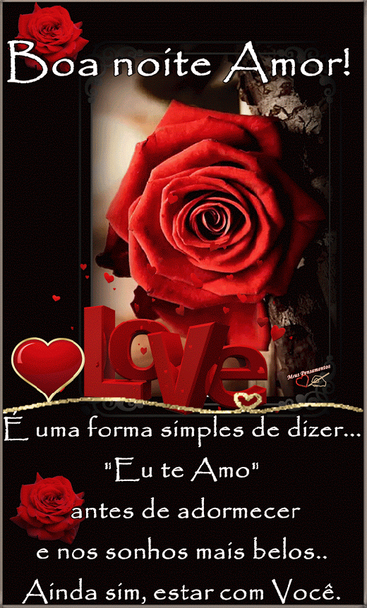 Simples forma de dizer eu te amo