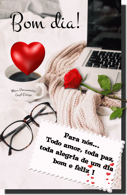 Todo amor, paz e alegria