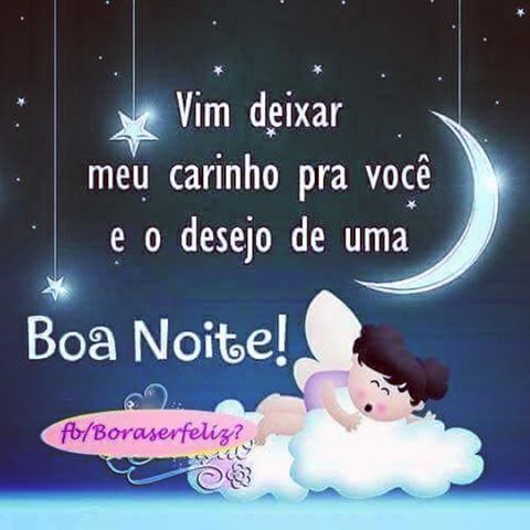 Vim deixar meu carinho de boa noite