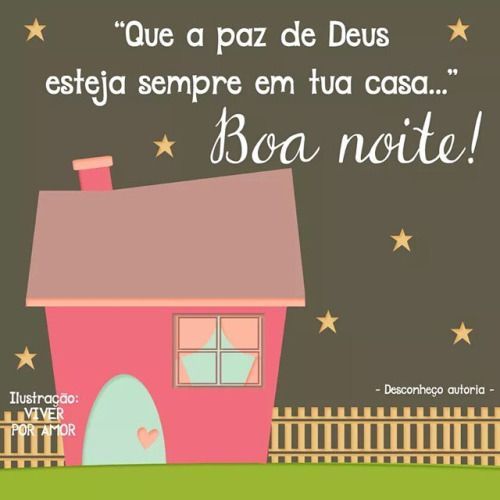 paz boa noite