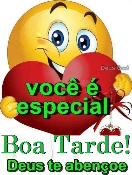 Boa Tarde especial com carinho para todos. Deus abençoe a sua vida.