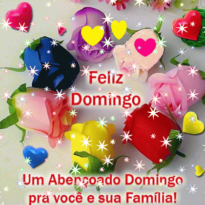 Feliz domingo noas gifs especial de bom dia domingo!