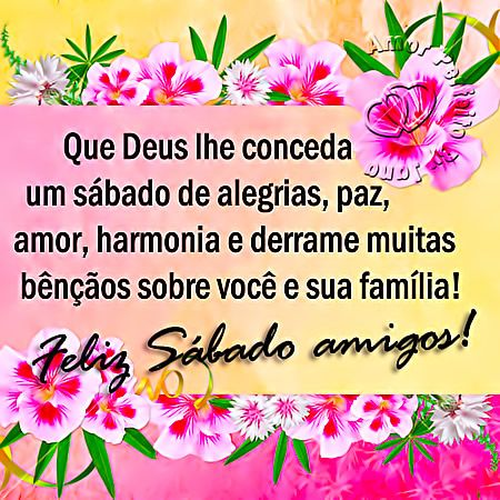 Feliz sábado amigos, que esta manhã possamos nós sentir abençoados.