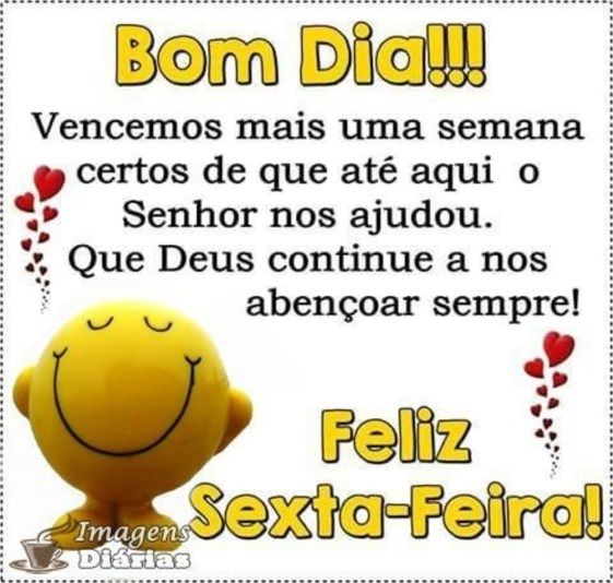Mensagens de feliz sexta feira e figurinhas animadas!