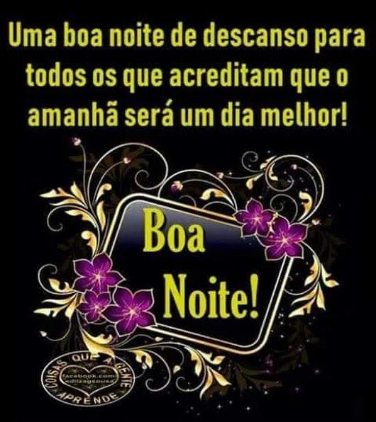 Durma bem boa noite a todos, que Deus abençoe sempre as vidas de você!