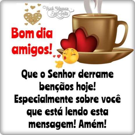 Que Deus derrame bênçãos sobre sua vida