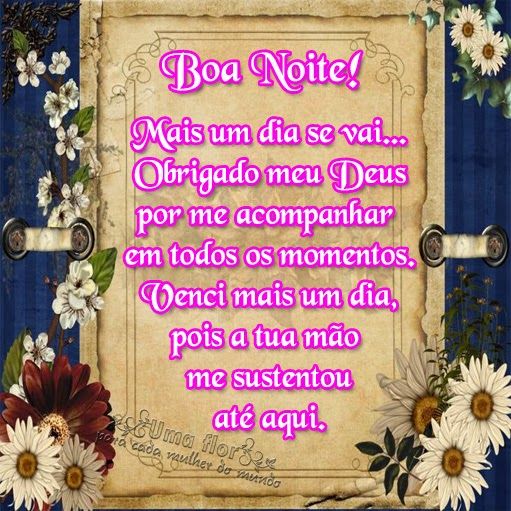 boa noite com carinho de um amigo especial!