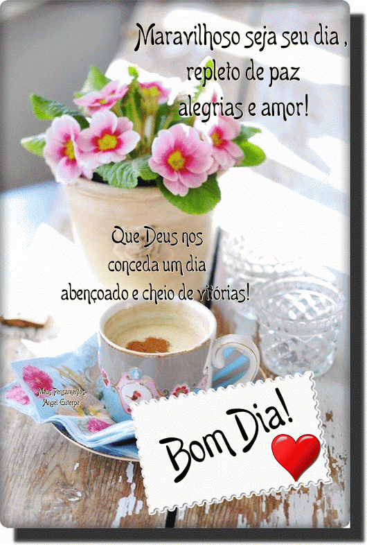 Maravilhoso e abençoado dia