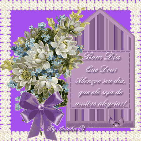 Bom dia com muitas alegrias