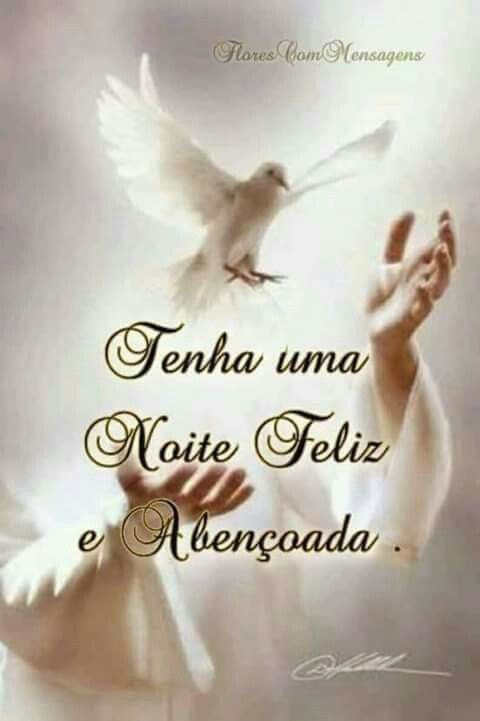Boa noite! tenha uma noite feliz e abençoada