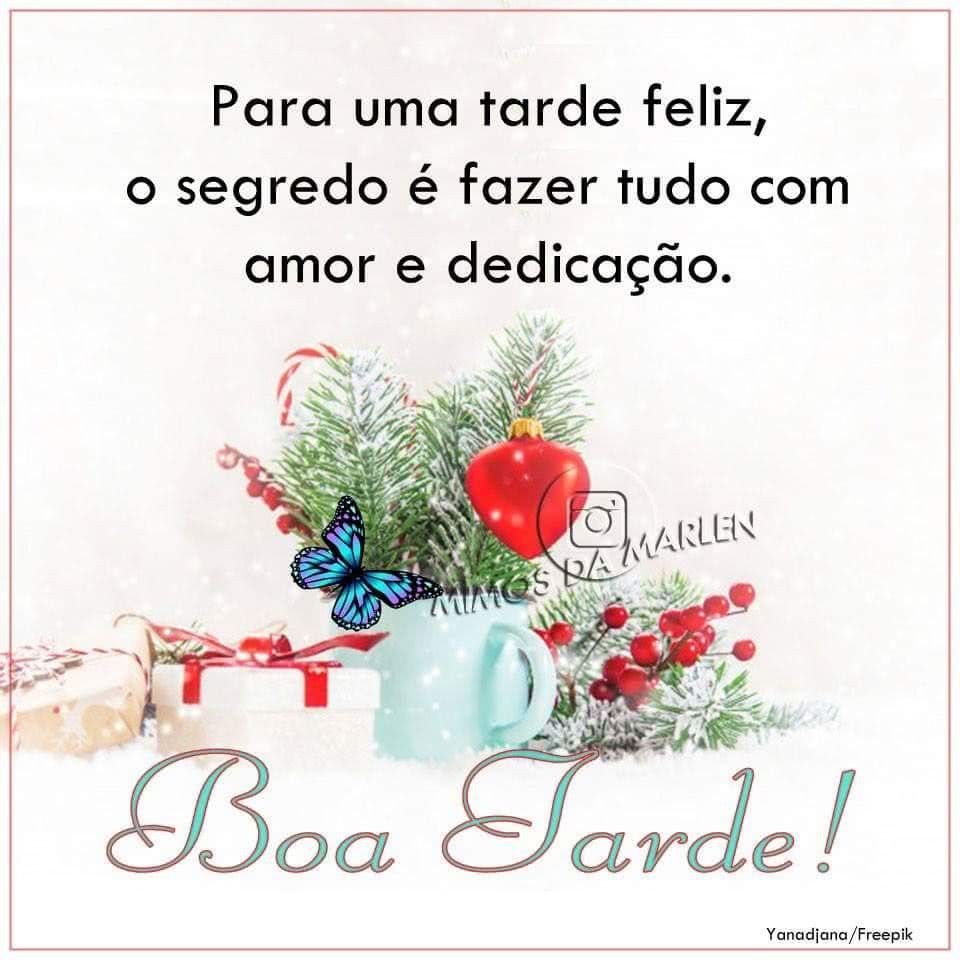 Imagens de boa tarde e feliz natal para você e a sua família