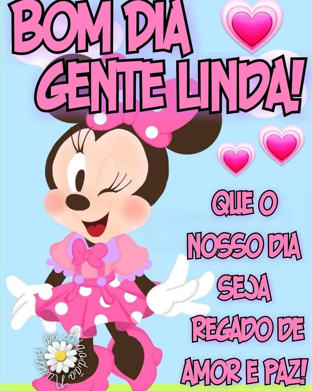 Bom dia, que seja regado de amor e paz