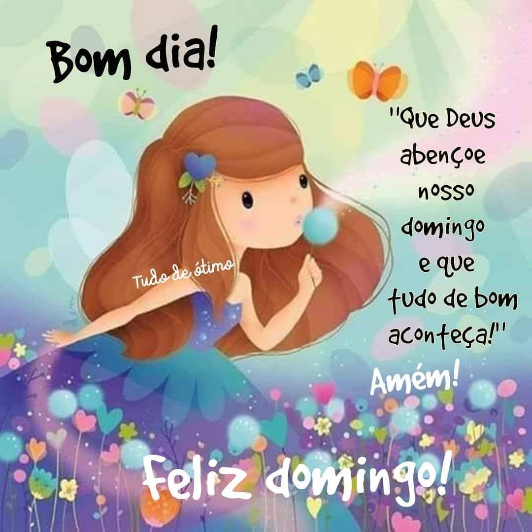 Feliz domingo florido