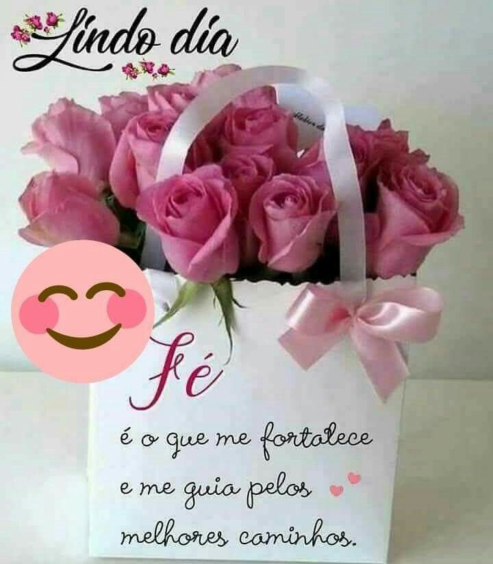 Bom dia, fé é o que me fortalece e me guia