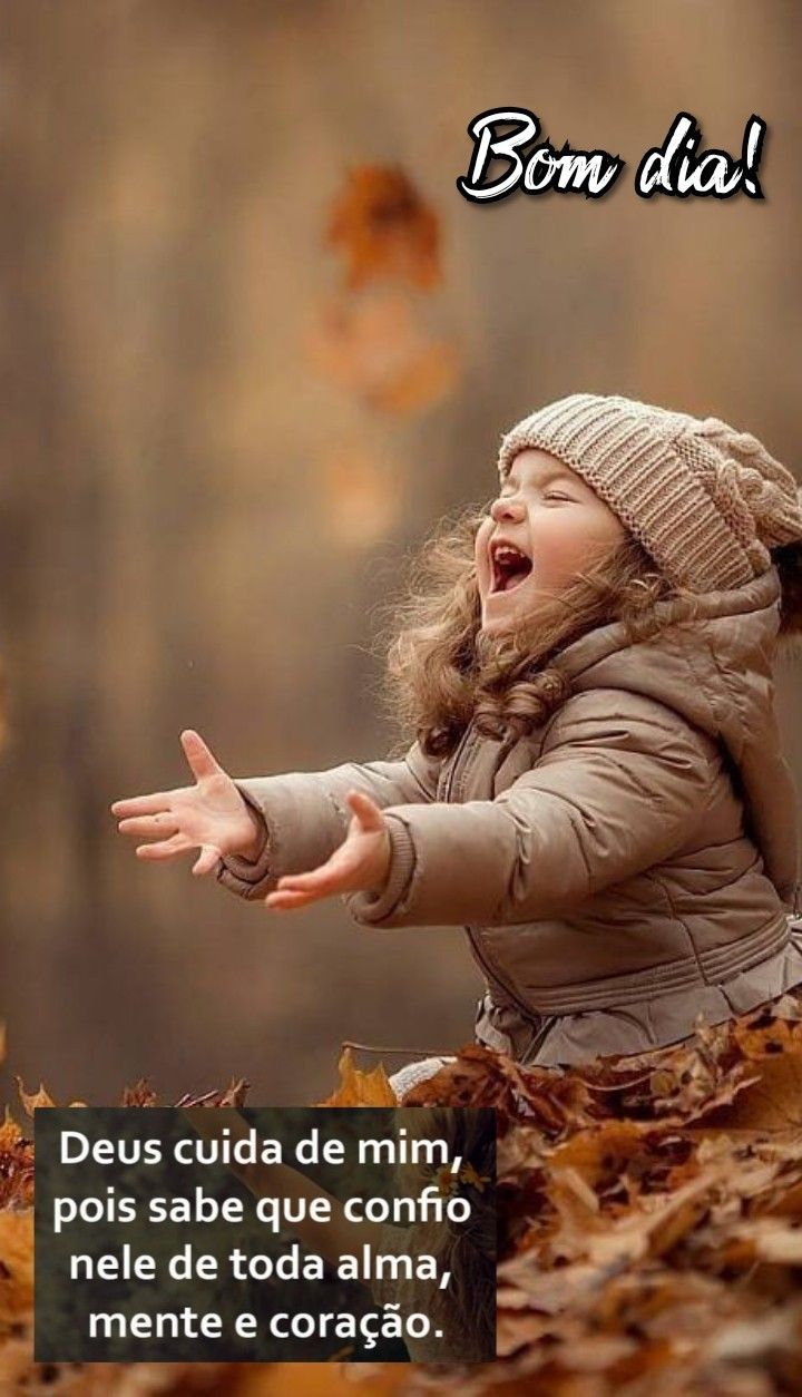 Bom dia! Deus cuida de você!