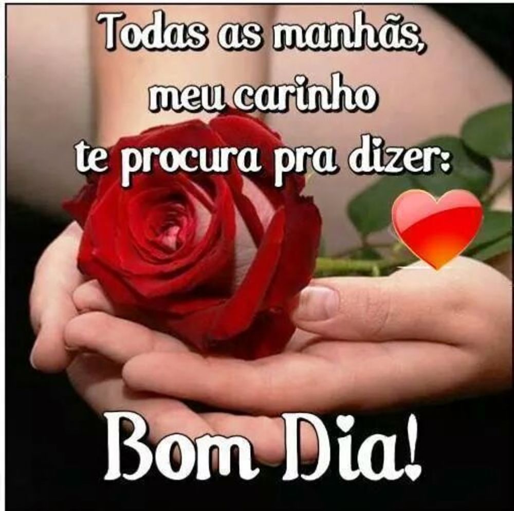 Bom dia! Seja iluminado com a luz de Cristo!