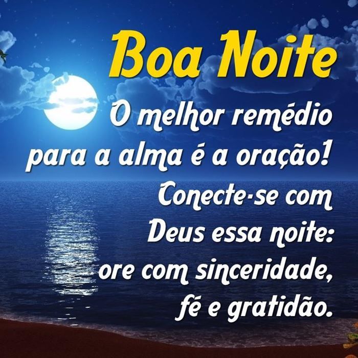 Boa noite! O melhor remédio é a oração!