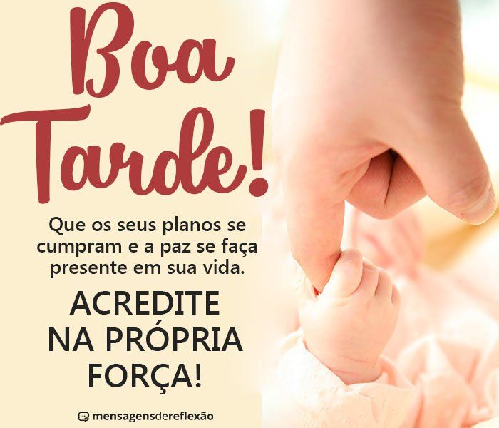 Uma tarde maravilhosa e um final de semana feliz