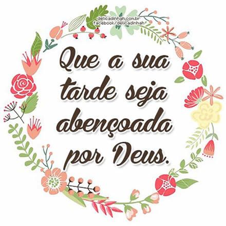 Boa tarde tenha um feliz final de semana de paz
