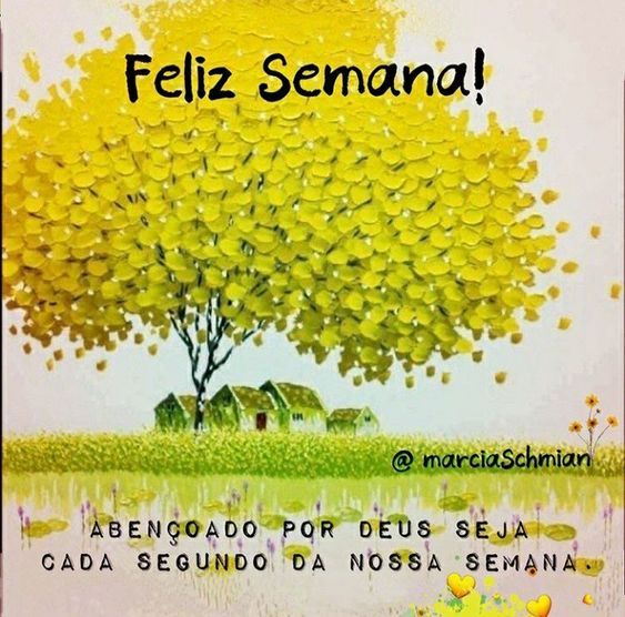 Abençoado seja cada segundo dessa semana