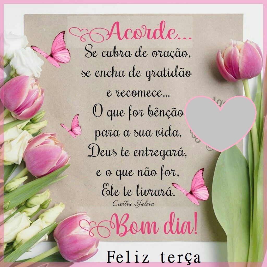 Recomece, feliz terça