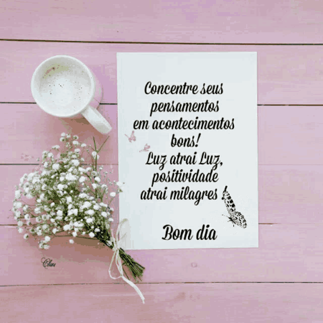 Bom dia com fé e alegria 