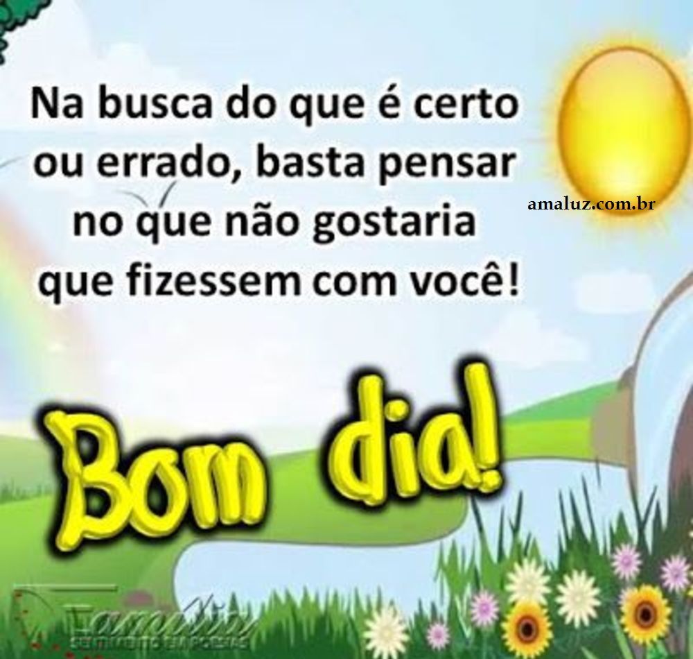 Bom dia motivacional
