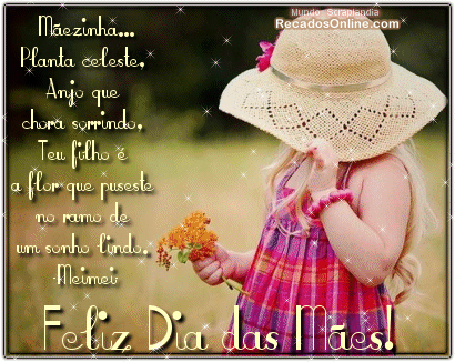 Feliz dia das mães a todas as mães queridas!