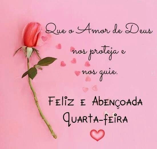 bom dia feliz quarta feira com carinho