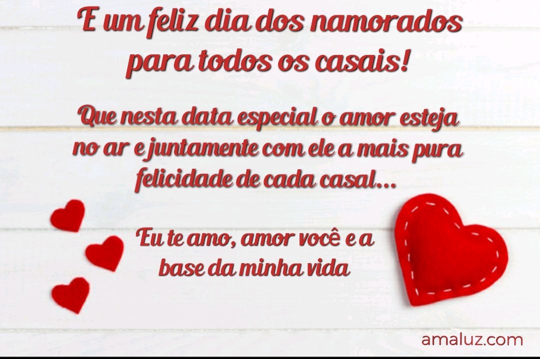 30 Imagens e textos de Feliz dia dos Namorados Frases de amor eu te amo