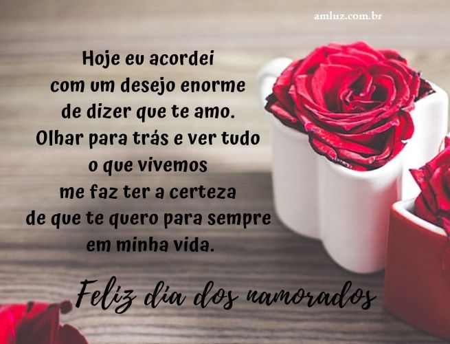 Feliz dia doa namorados! Que o nosso amor seja sempre lindo eu te amo. 