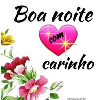 Boa noite com carinho!