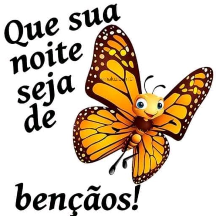 Boa noite que sua noite seja uma benção