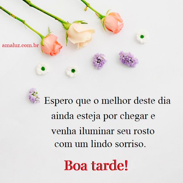 Boa tarde carinhosa e abençoada mensagens