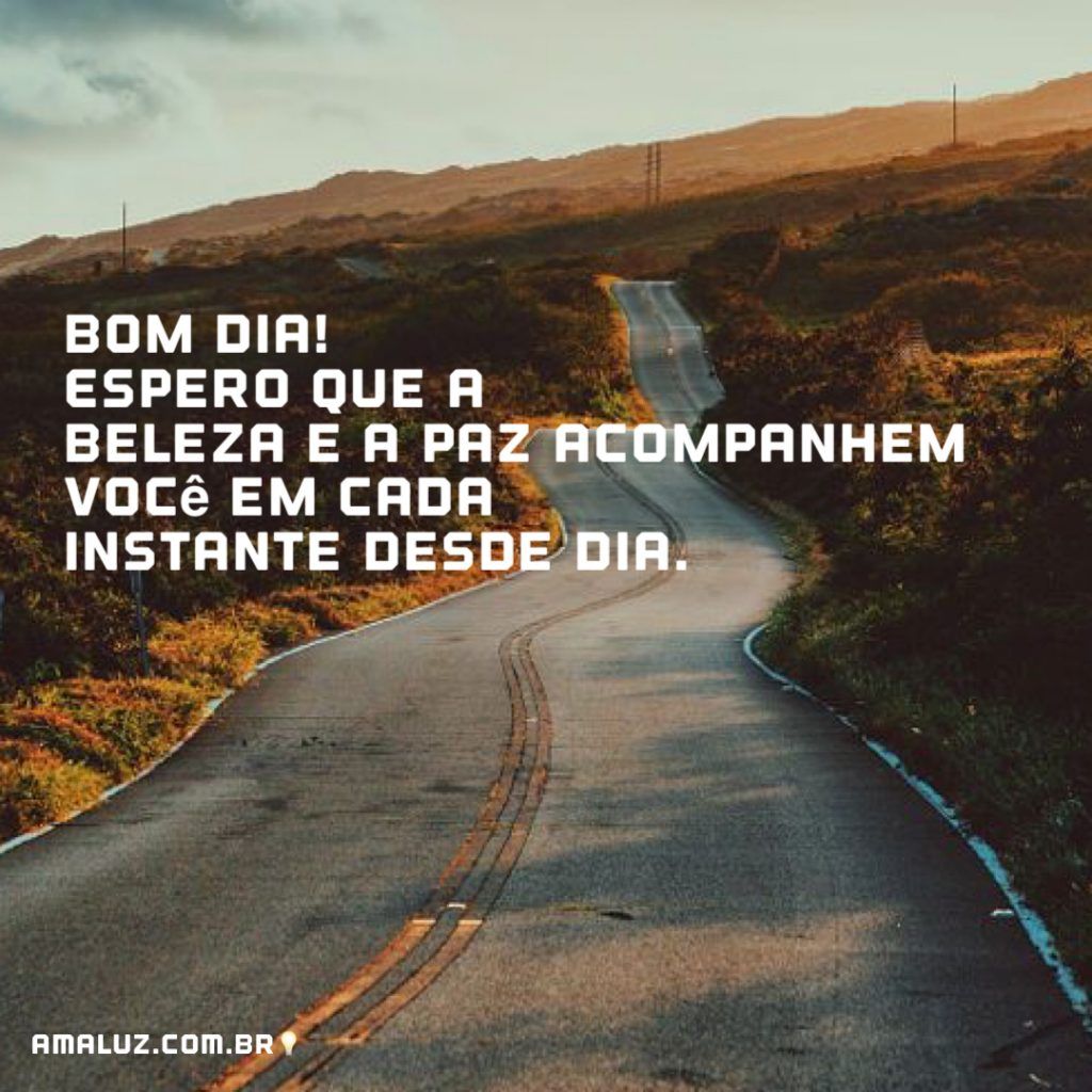 Bom dia espero que a beleza esteja do seu lado junto com o amor de Deus e muita paz!