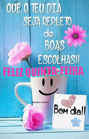 Bom dia quinta feira coim carinho gif