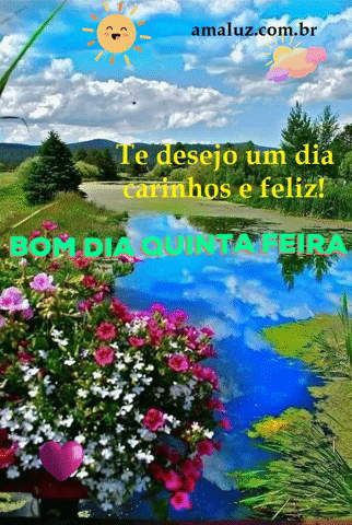 Bom dia feliz quinta feira