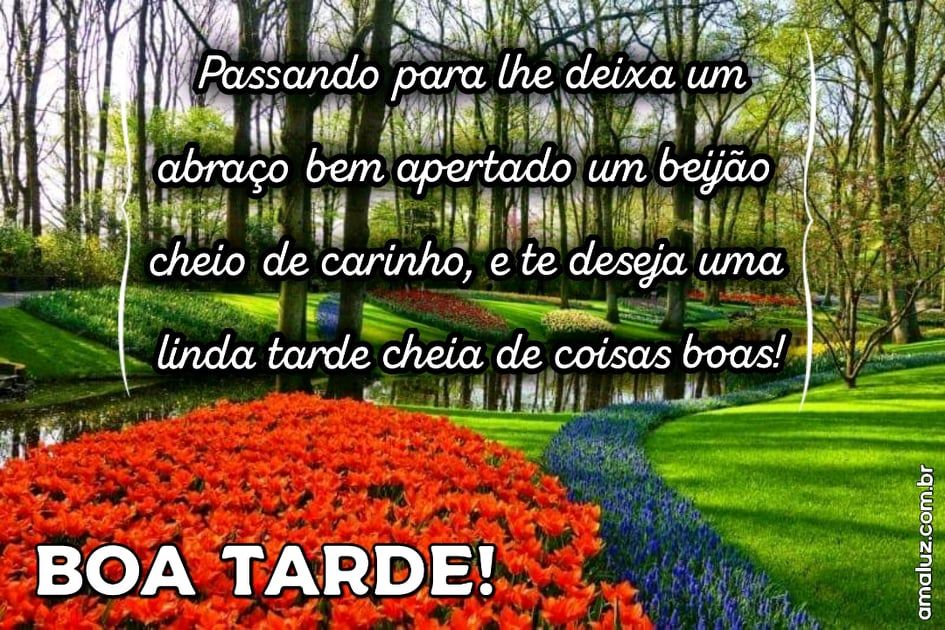 boa tarde cheia de coisas boas whatsapp