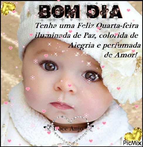 bom dia quarta feira feliz com gifs