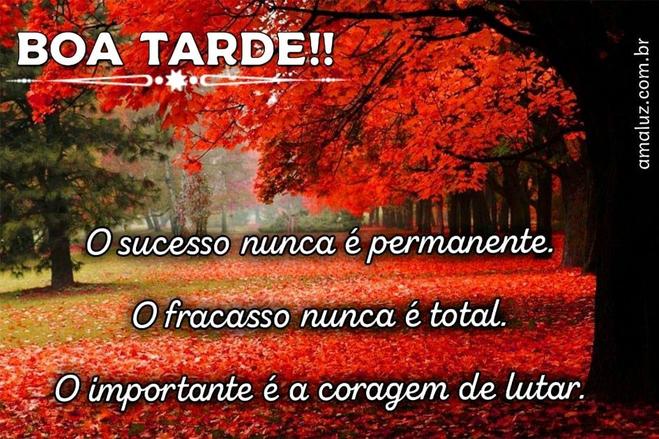 imagem de boa tarde cheio de motivação